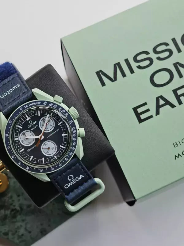 Swatch Omega Earth