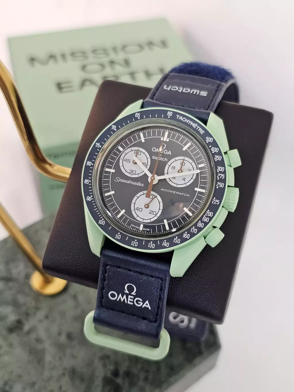 Swatch Omega Earth